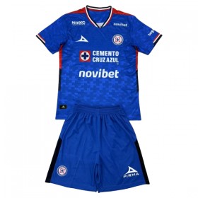 Cruz Azul Lasten Kotipelipaita 2025-26 Lyhythihainen (+ shortsit)